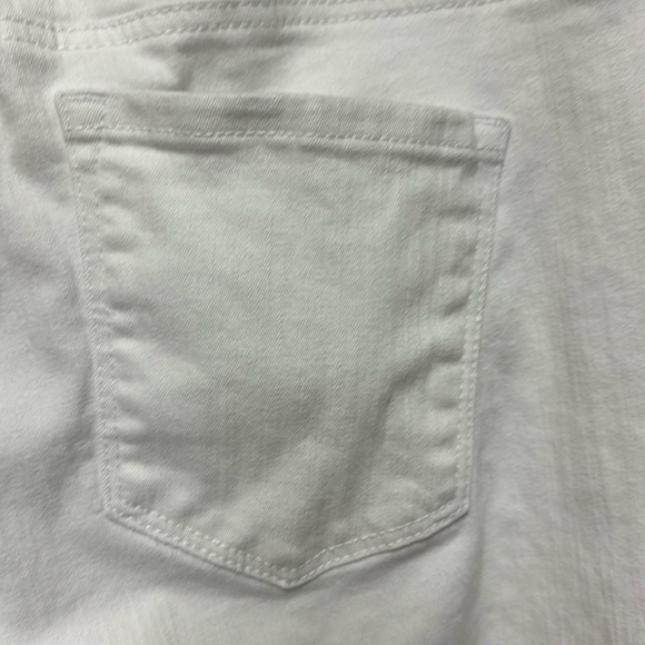 Gloria Vanderbilt All-around Slimming Effect stretch pants size 14 white capris - Picture 3 of 10
